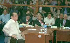 President Estrada Testimony